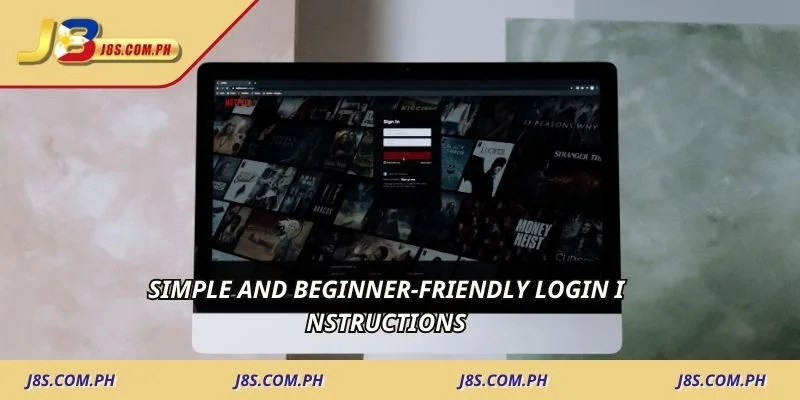 Simple and beginner-friendly login instructions