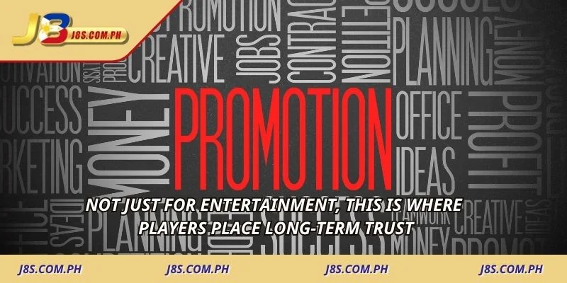 Not just for entertainment, this is where players place long-term trust