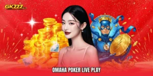 Omaha Poker live play